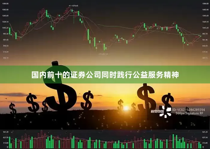 国内前十的证券公司同时践行公益服务精神